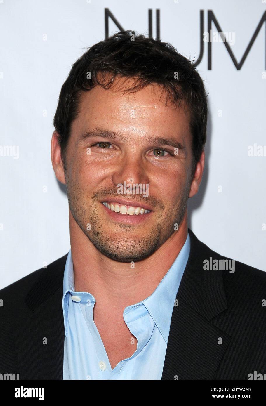 Dylan Bruno arrives at the 100th Episode of 'Numb3rs' Party Held at the Sunset Tower, Hollywood, USA Stock Photo