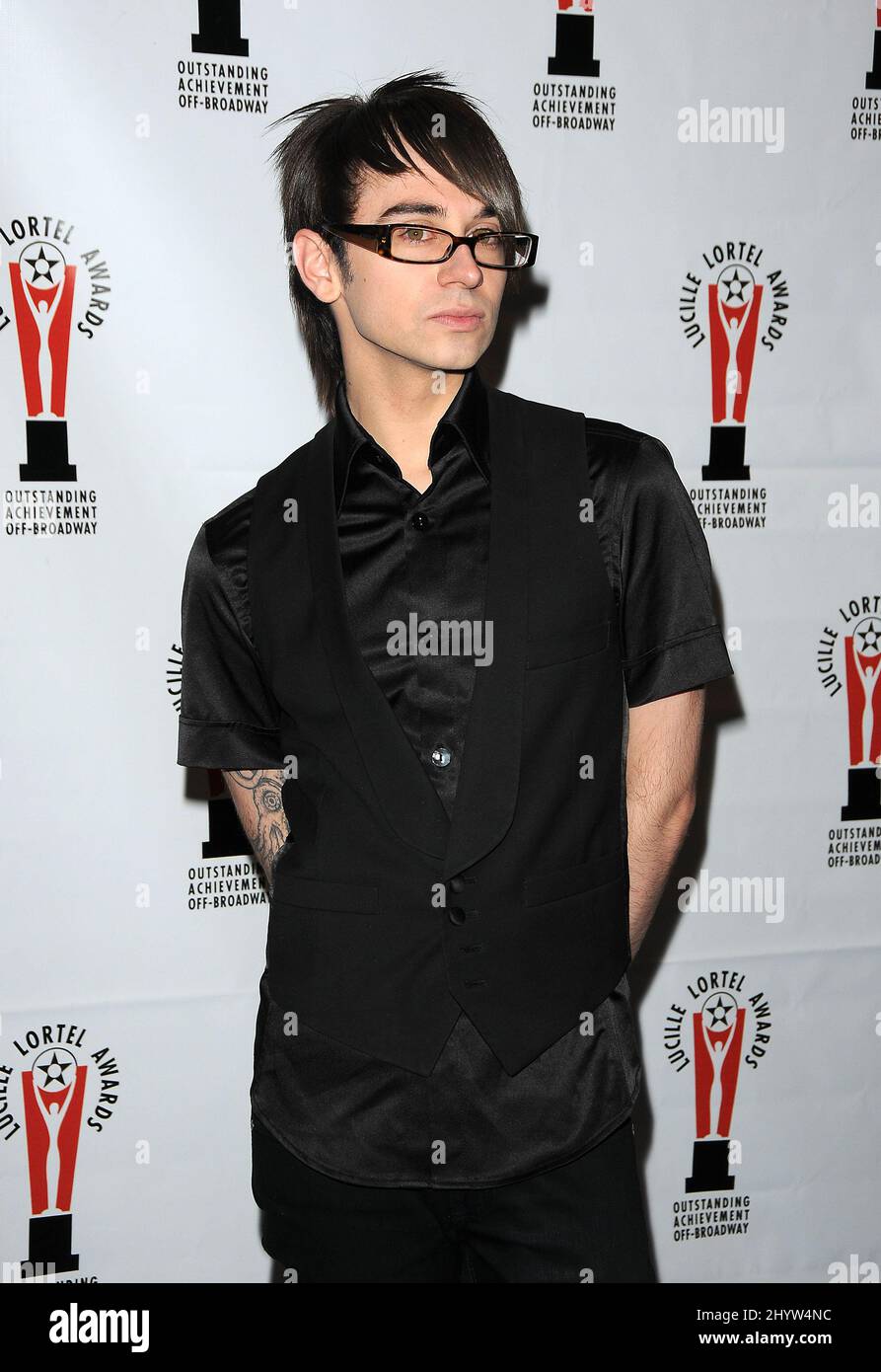 Christian Siriano at the 2009 Lucille Lortel Awards at The Marriott Marquis in New York. Stock Photo