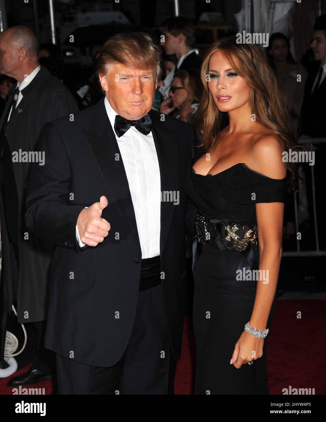 Donald trump and melania trump the model as muse hi-res stock photography  and images - Alamy