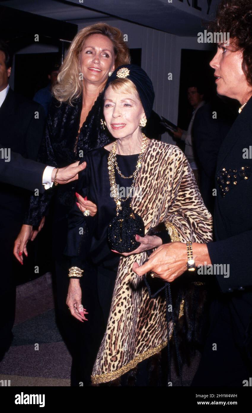 Lana Turner and daughter Cheryl Circa 1980's Credit: Ralph