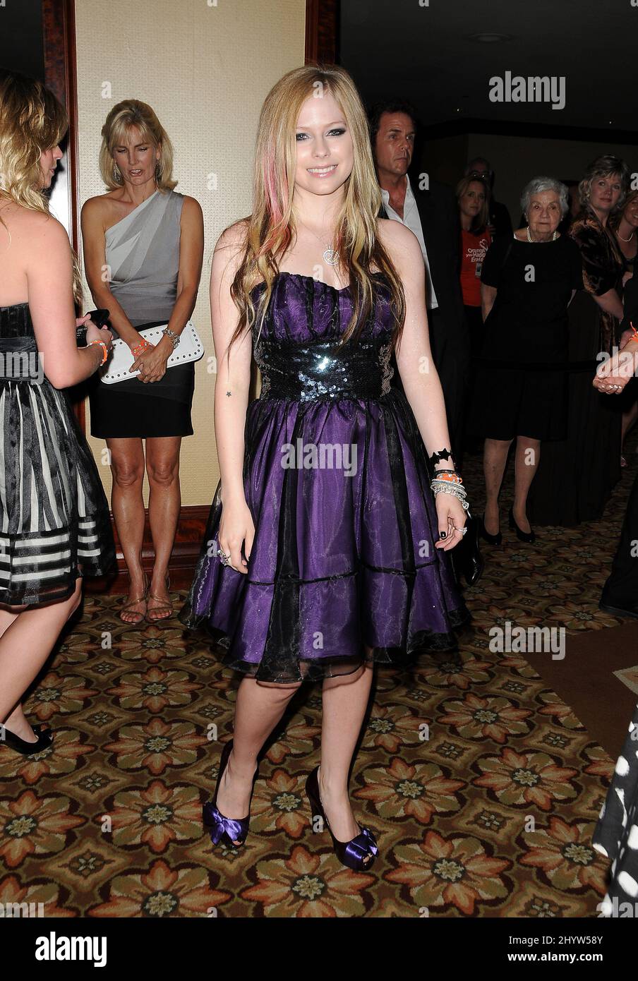 Avril Lavigne at the 16th Annual Race to Erase MS held at the Hyatt