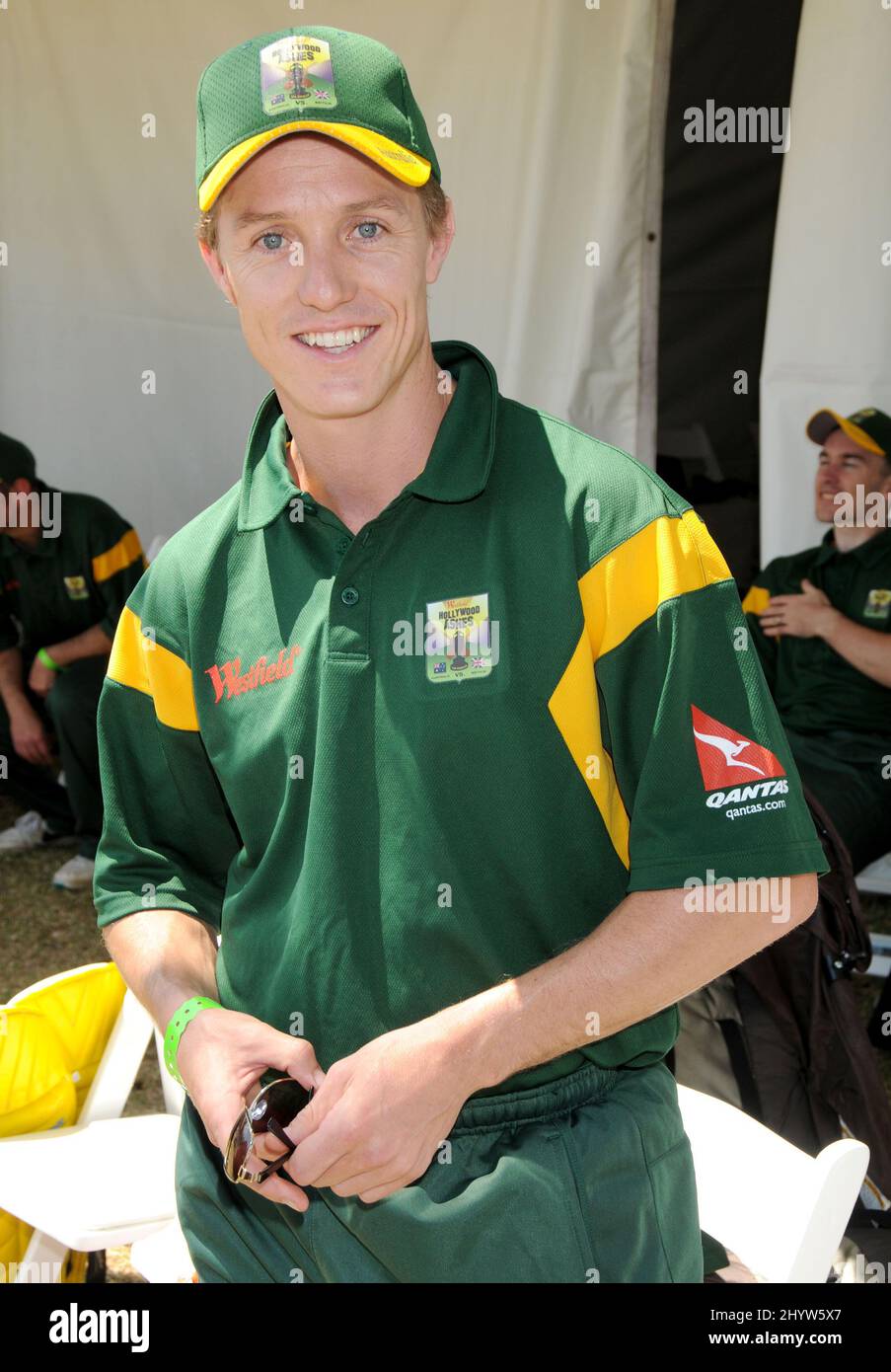 Brett Hicks Maitland at the Westfield Hollywood Ashes Cricket Match