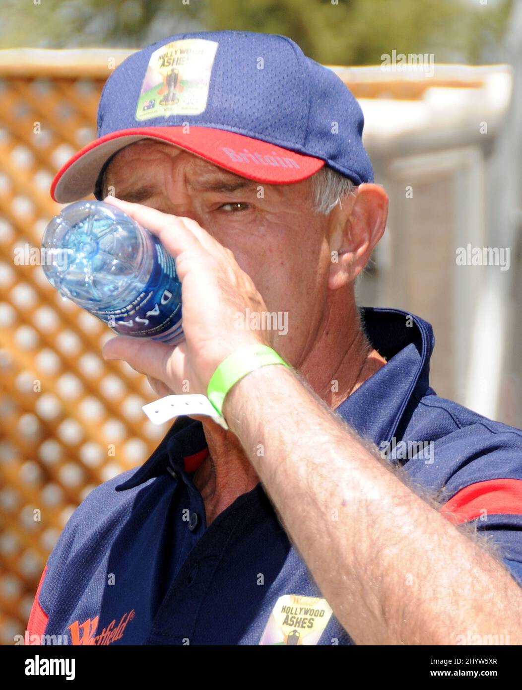 Len Goodman at the Westfield Hollywood Ashes Cricket Match held at