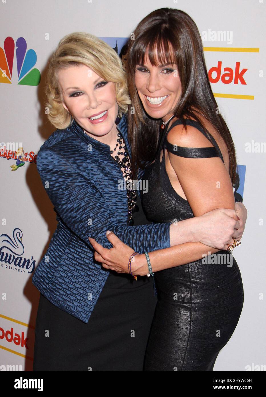 Joan Rivers and Melissa Rivers at "The Celebrity Apprentice" Live Season Finale held at the