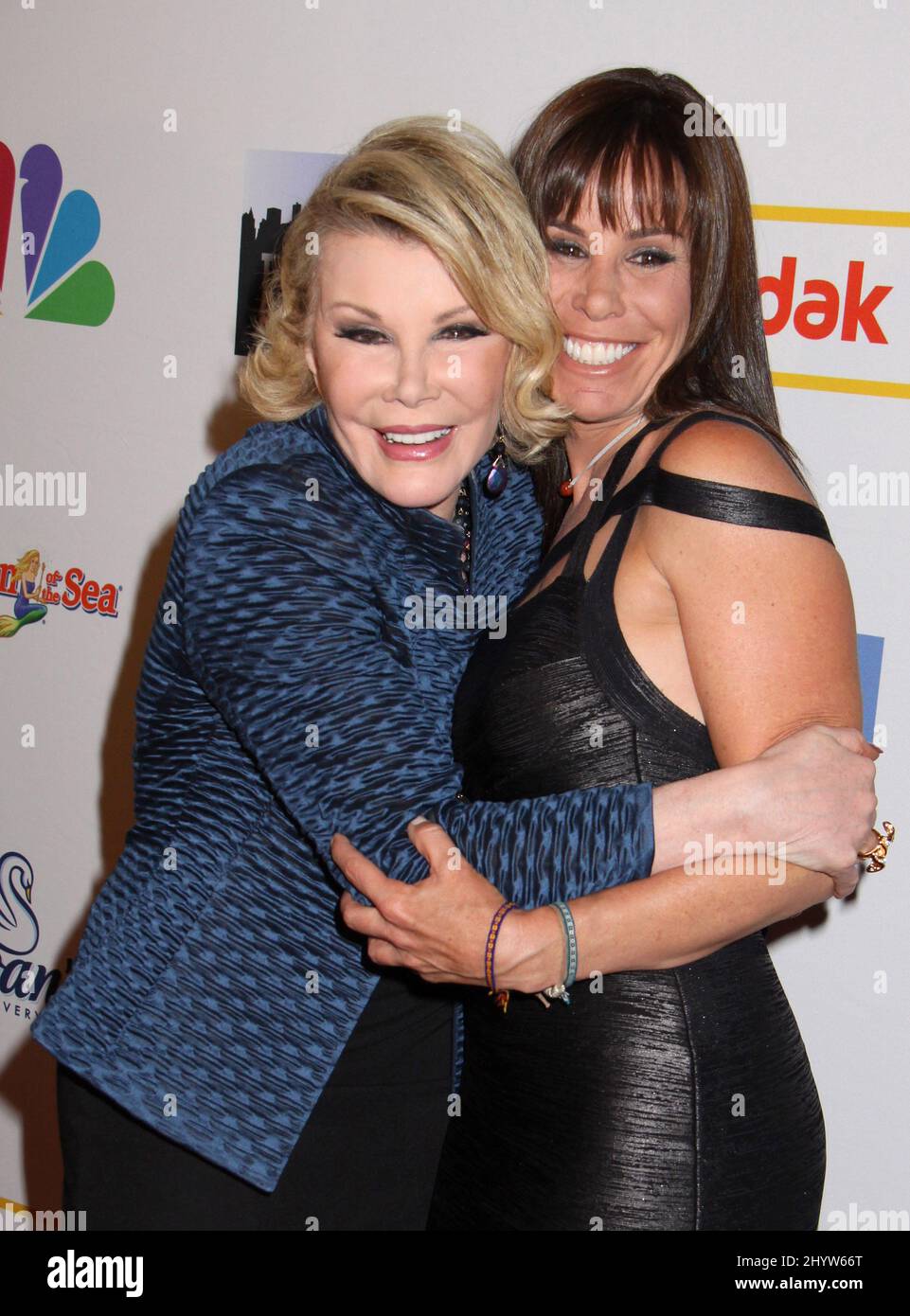 Joan Rivers and Melissa Rivers at "The Celebrity Apprentice" Live
