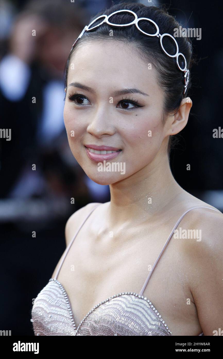 Zhang Ziyi arrives for the premiere of new film Coco Chanel and Igor Stravinsky, during the Cannes Film Festival, at the Palais de Festival In Cannes, France. Stock Photo