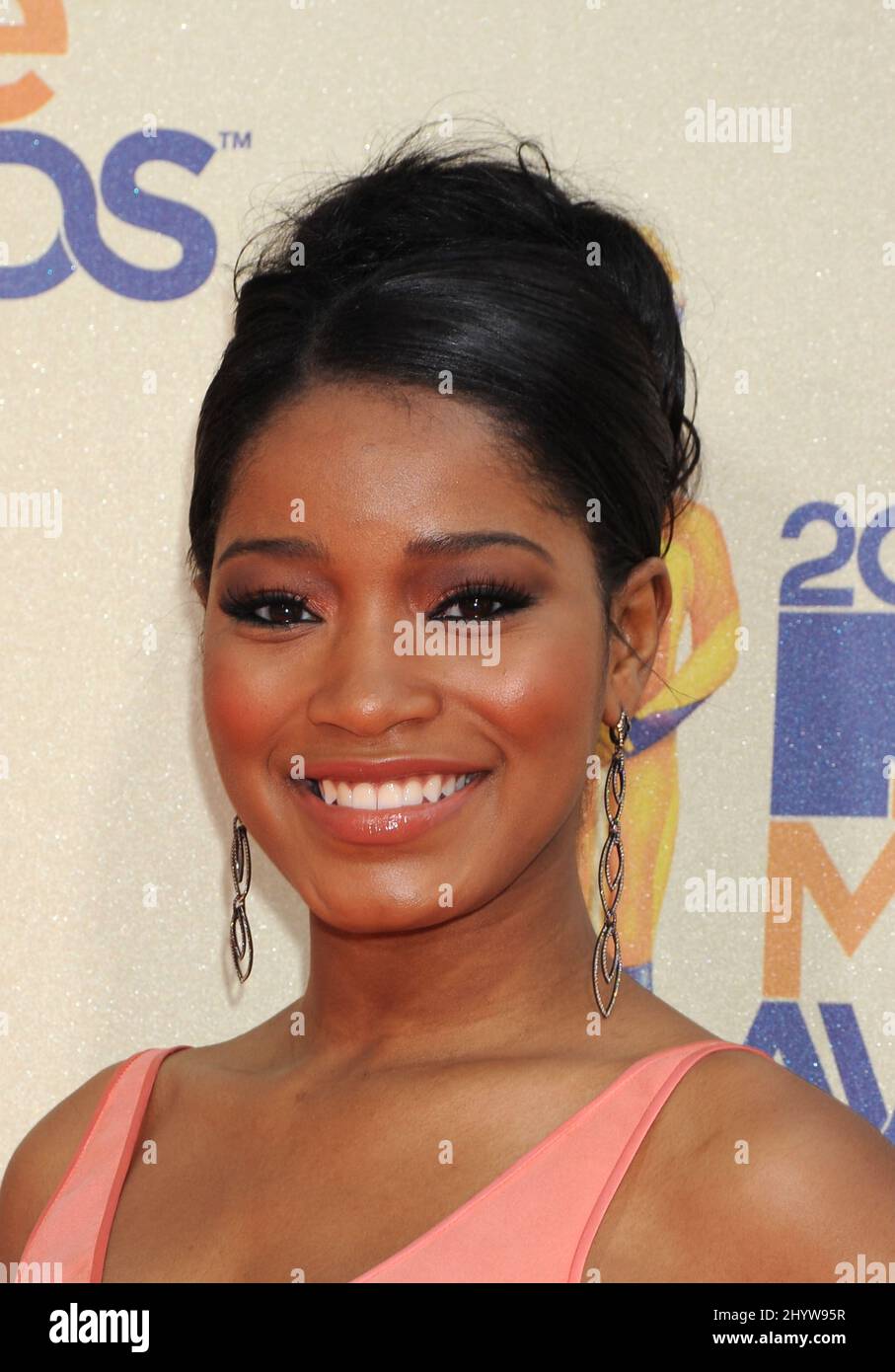 Keke Palmer arriving for the 2009 MTV Movie Awards at the Gibson