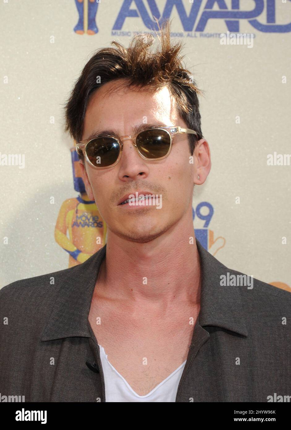 Brandon Boyd arriving for the 2009 MTV Movie Awards at the Gibson ...