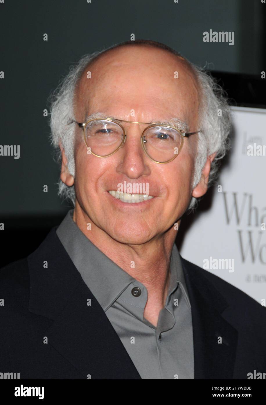 Larry David At The Whatever Works Premiere Held At The Pacific Design
