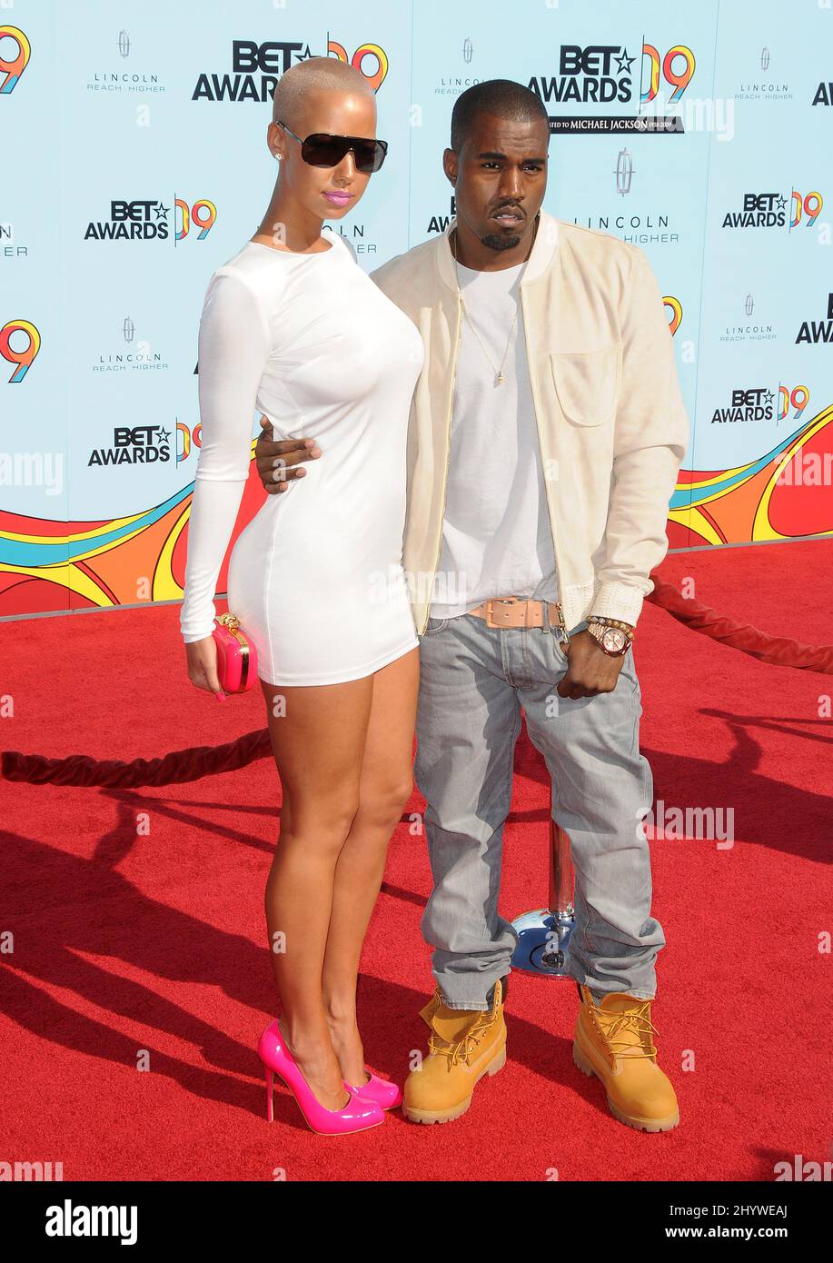 Amber rose and kanye west hi-res stock photography and images - Alamy