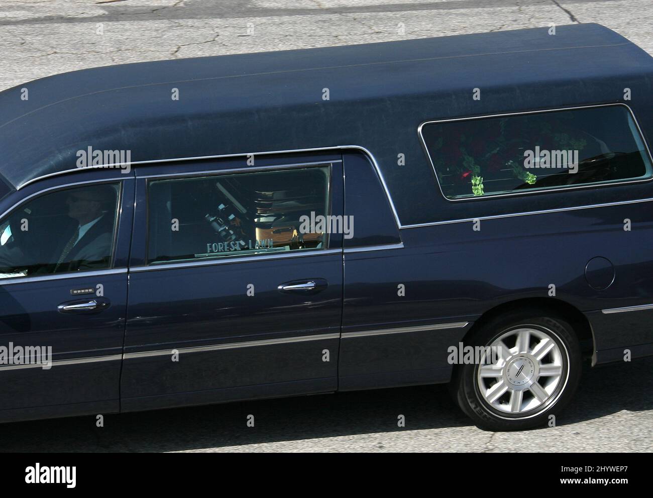 The Michael Jackson Hearst at the Michael Jackson Memorial at the