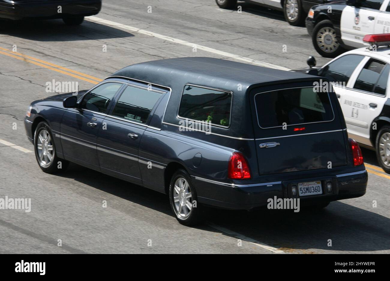 The Michael Jackson Hearst at the Michael Jackson Memorial at the