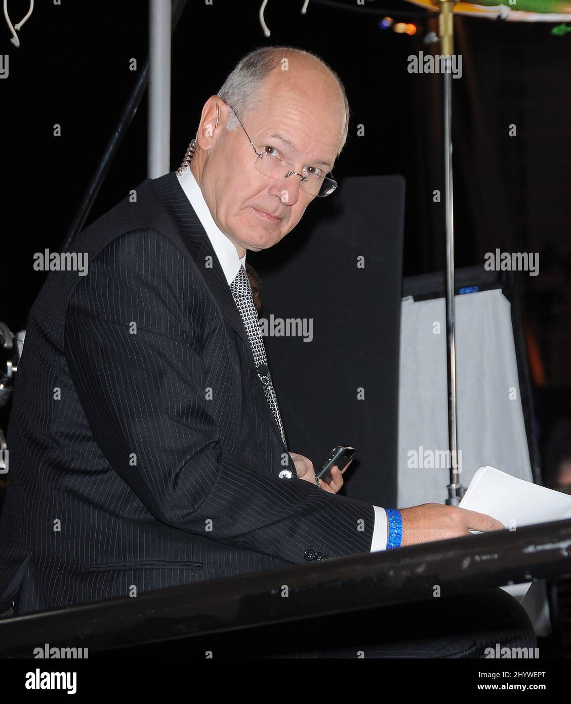 Harry Smith at the Michael Jackson Memorial at the Staple Center in Los