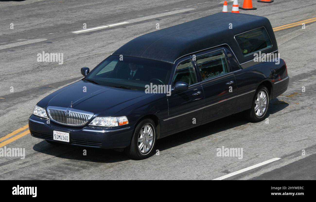 The Michael Jackson Hearst at the Michael Jackson Memorial at the