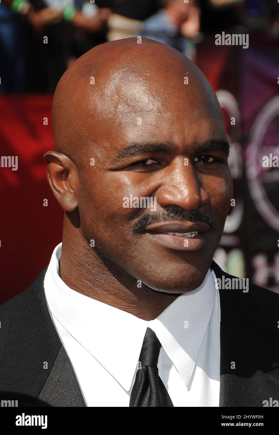Evander Holyfield at the Annual ESPY Awards, held at the Nokia Theatre, Los Angeles, USA Stock