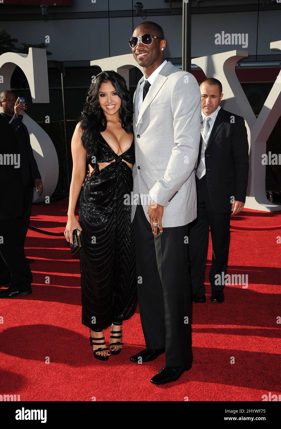 Kobe Bryant, Vanessa Bryant at the Annual ESPY Awards, held at the