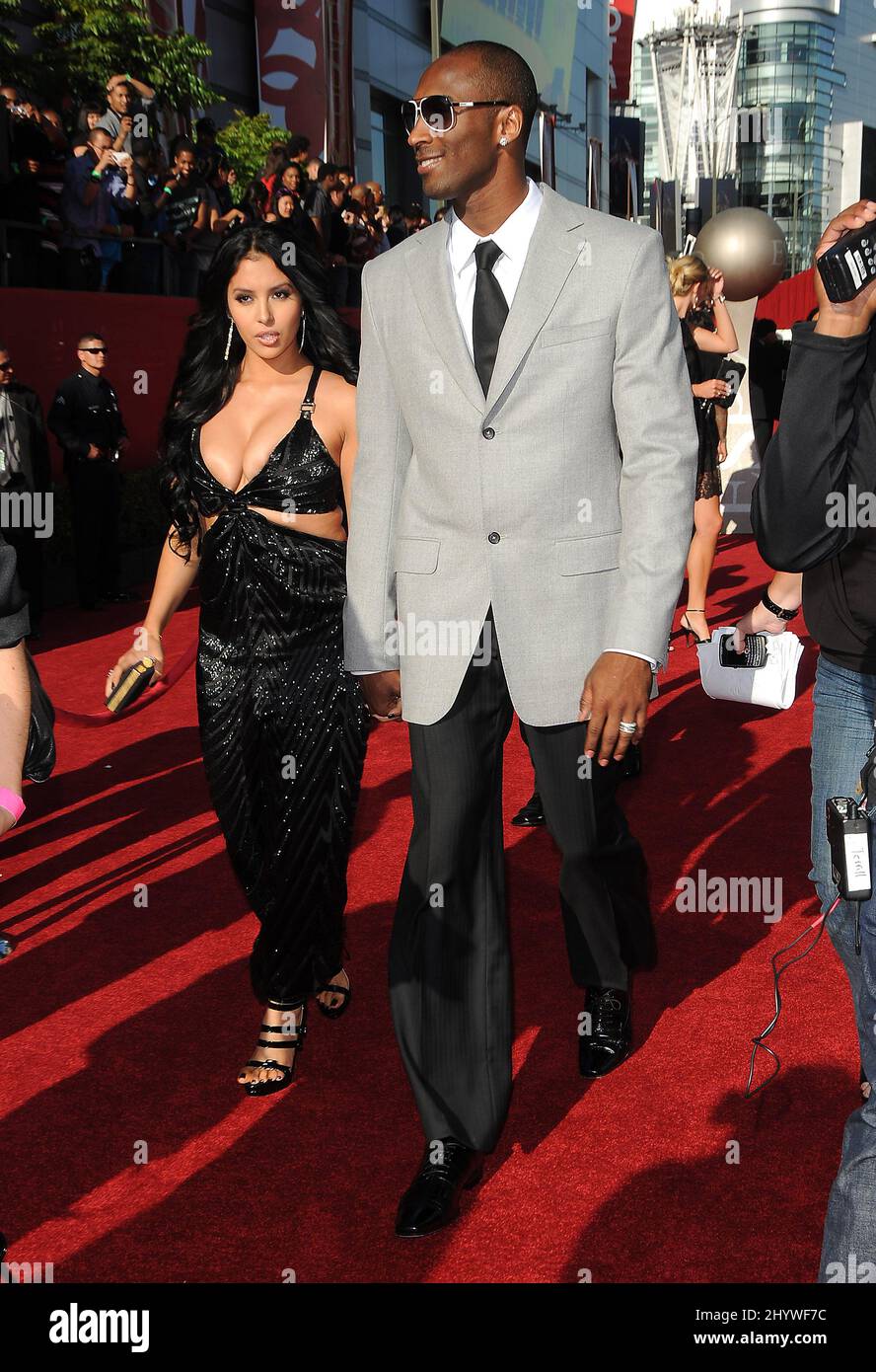 Kobe Bryant, Vanessa Bryant at the Annual ESPY Awards, held at the