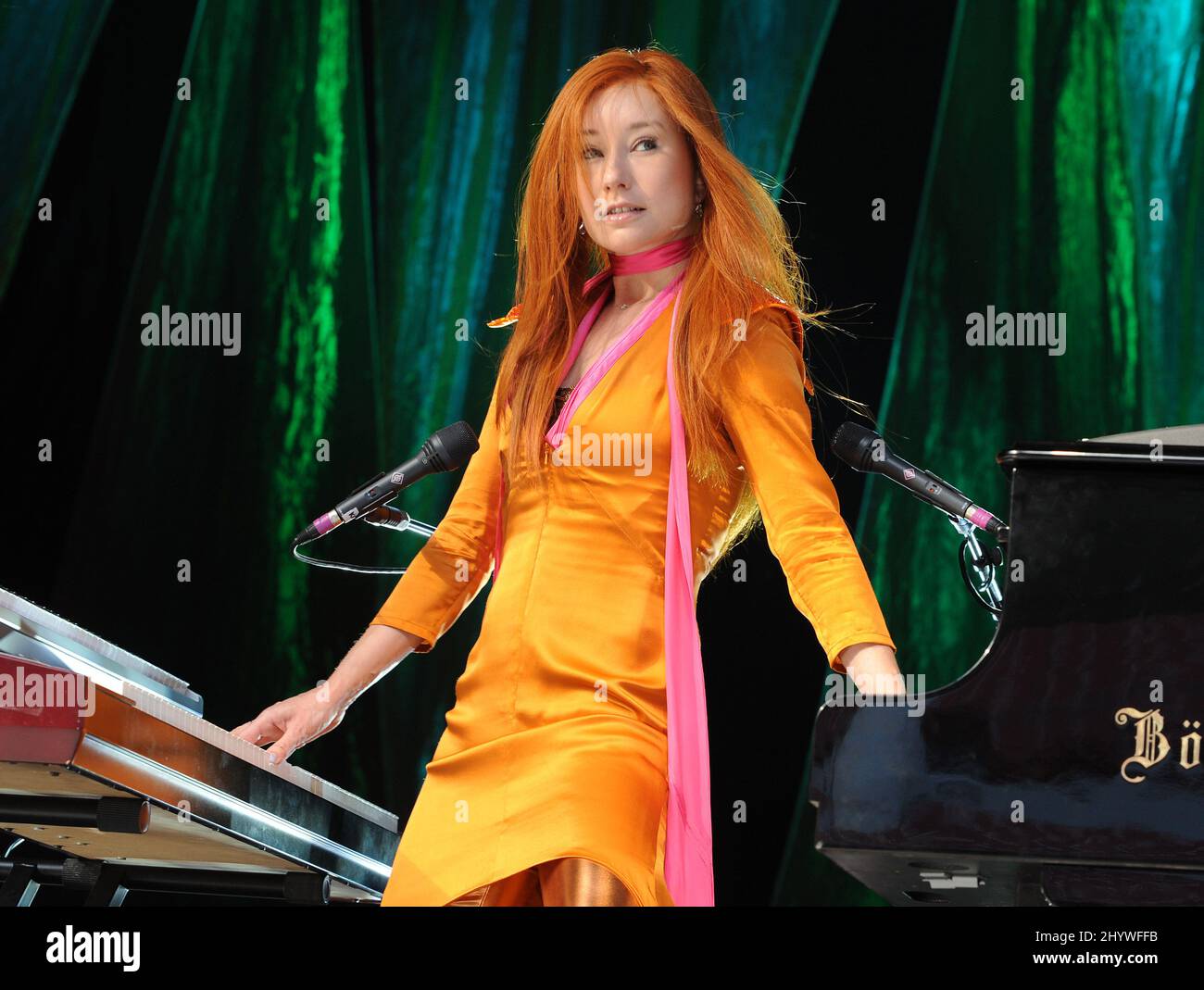 Tori Amos performs live on stage during her "Sinful Attraction Tour" at