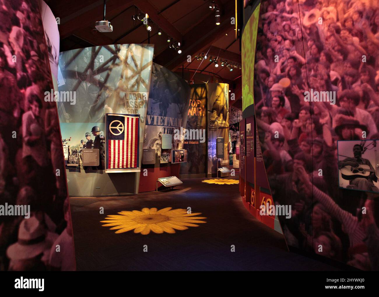 General view of the Woodstock Museum at the Bethel Woods Center for the
