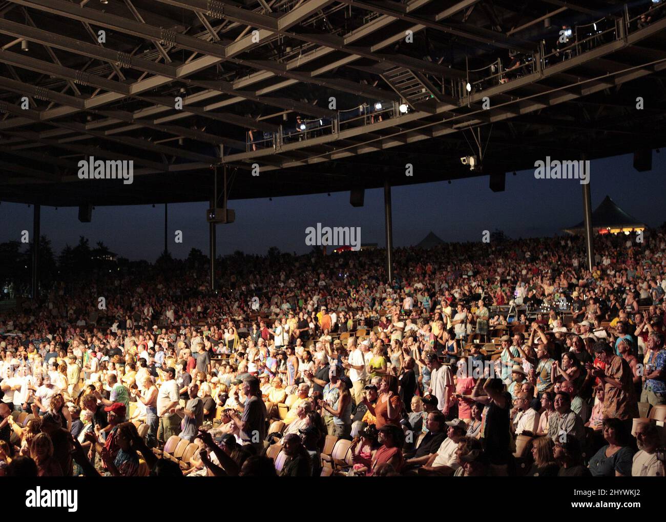 The Woodstock Festival 40th anniversary concert held at the original