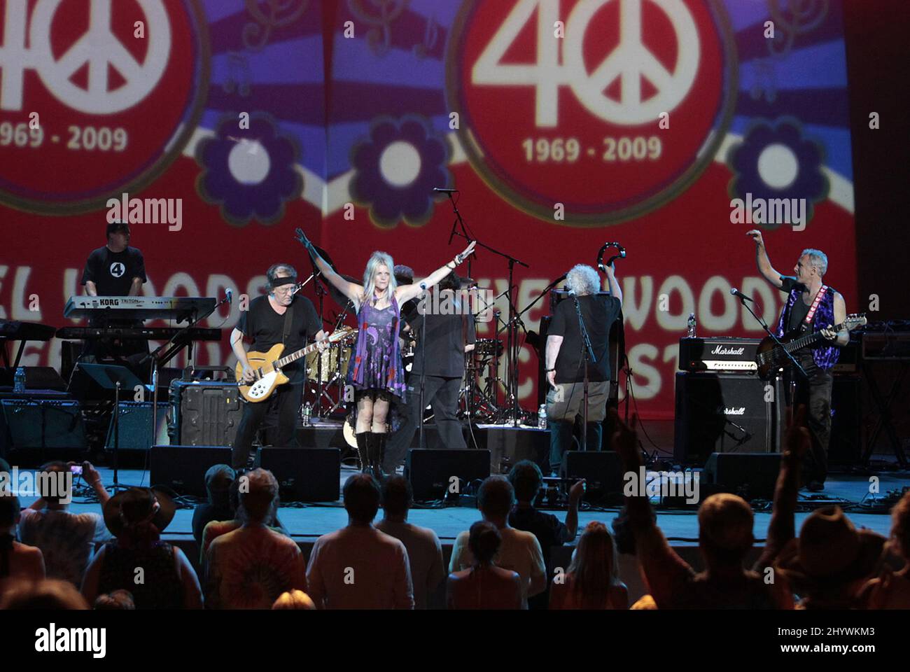 Woodstock festival 40th anniversary concert held original 1969 site hi