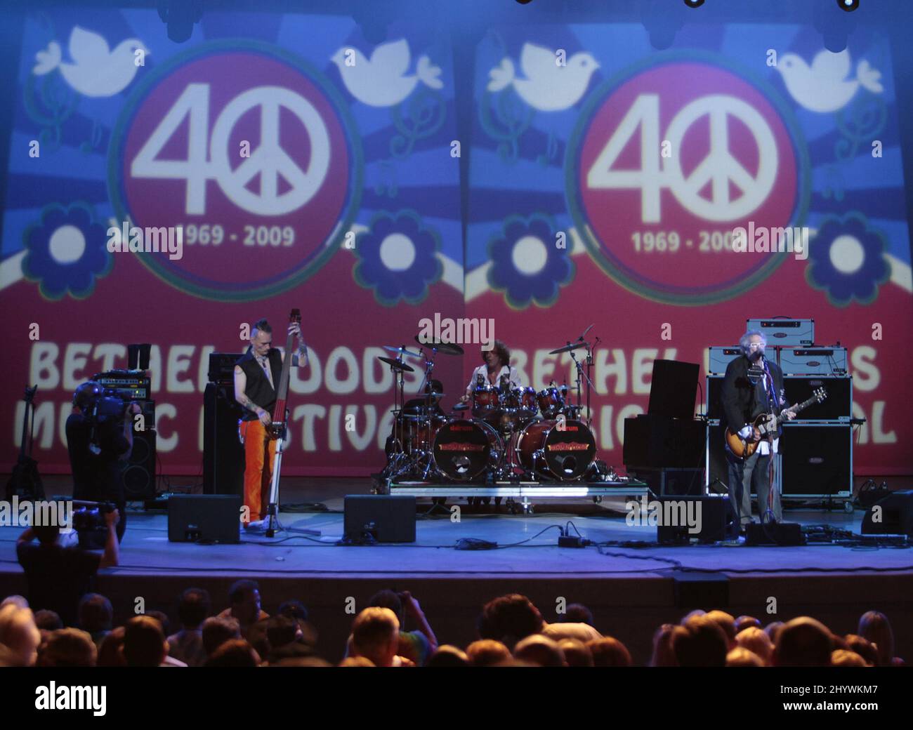 Leslie West and Mountain at the Woodstock Festival 40th Anniversary