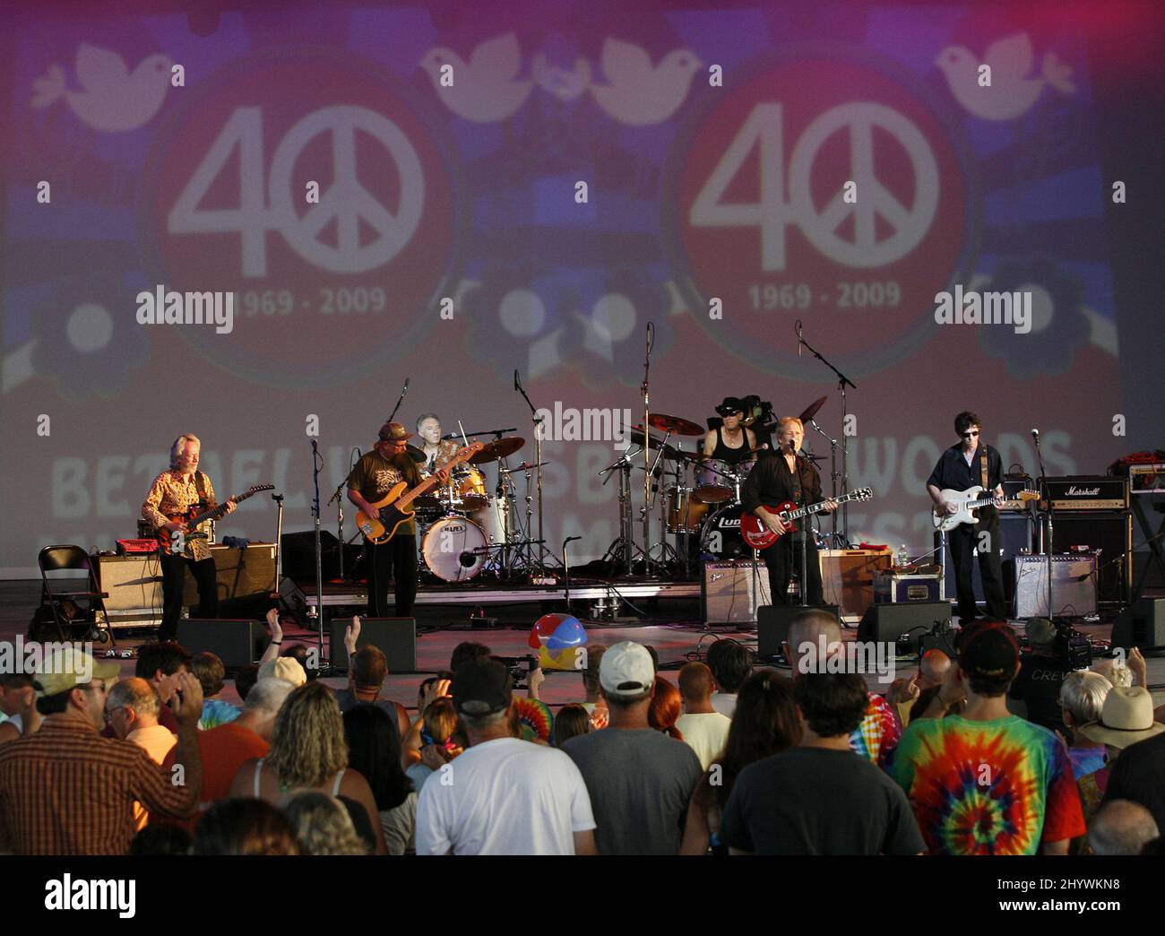 Woodstock festival 40th anniversary concert held original 1969 site hi