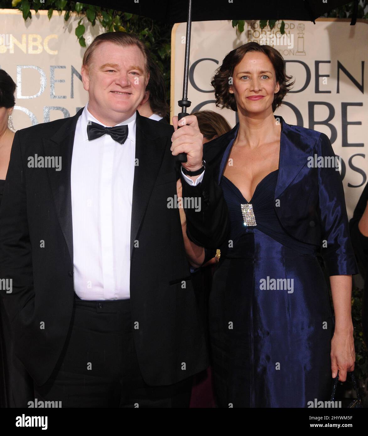 Brendan Gleeson and Mary Gleeson at the 67th Golden Globe Awards