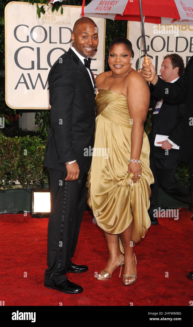 MoNique at the 67th Golden Globe Awards ceremony, held at the Beverly Hilton hotel in Los Angeles, CA, USA on January 17, 2010. Stock Photo