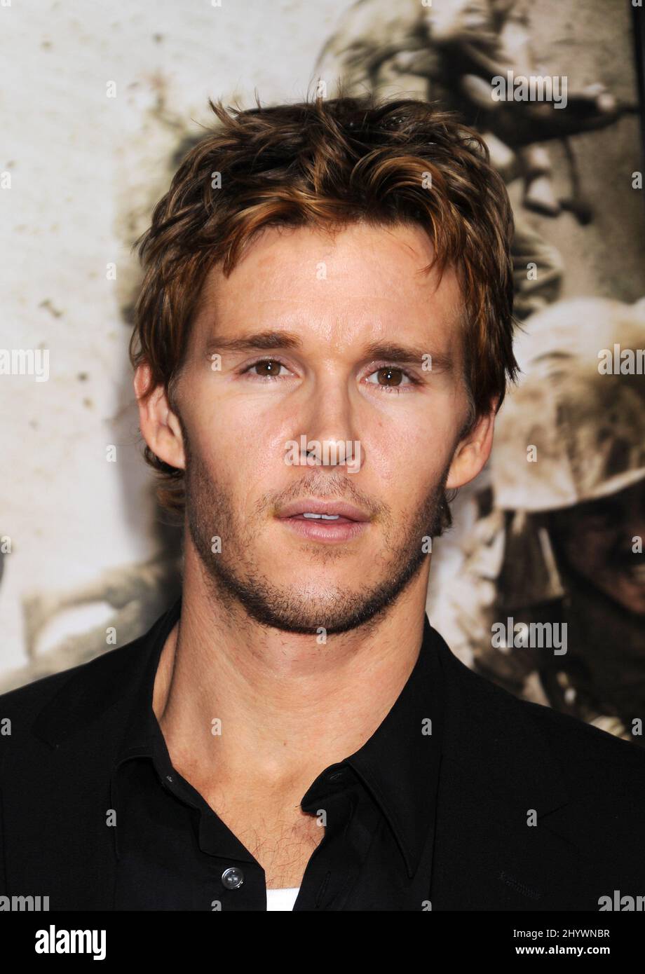 Ryan Kwanten During Hbo S Premiere Of The Pacific In Los Angeles Stock Photo Alamy
