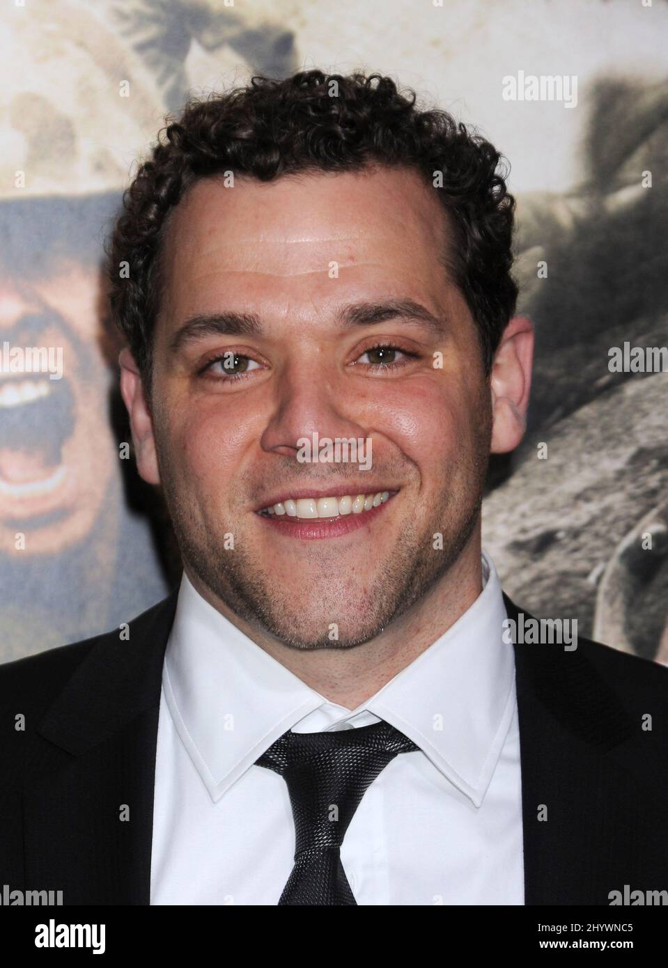 Josh Bitton during HBO's premiere of 'The Pacific' in Los Angeles Stock Photo