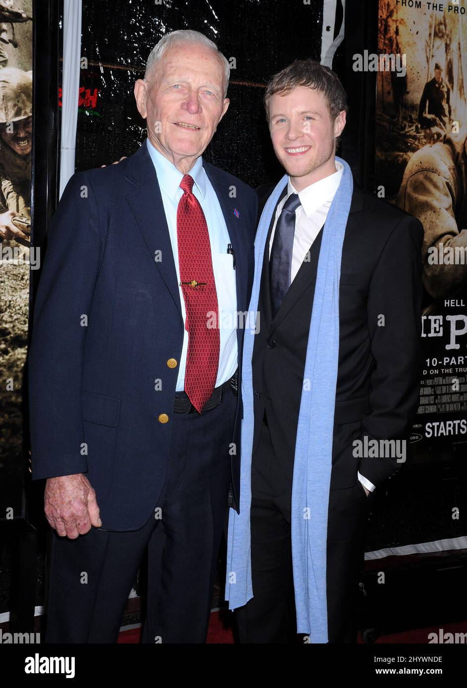 Dr. Sidney Phillips and Ashton Holmes during HBO's premiere of 'The