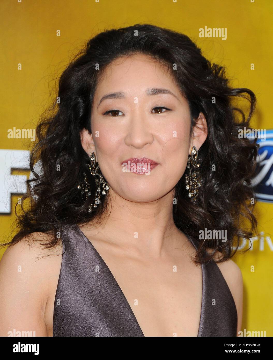 Sandra Oh arriving for the 41st NAACP Image Awards held at the Shrine Auditorium in Los Angeles, California, USA. Stock Photo