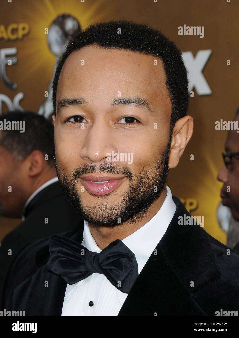 John Legend arriving for the 41st NAACP Image Awards held at the Shrine Auditorium in Los Angeles, California, USA. Stock Photo