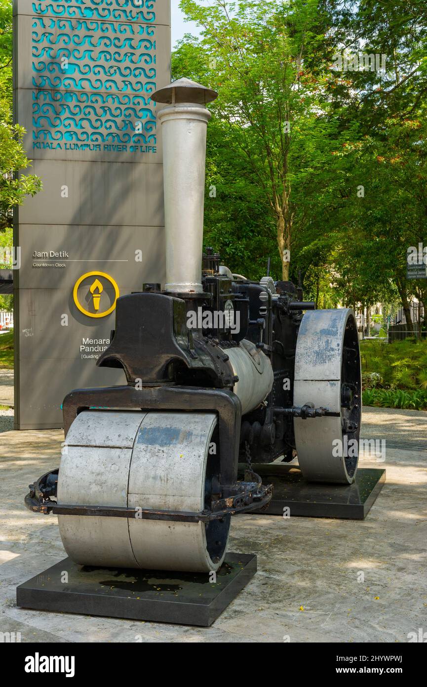 Aveling and Porter Steam Roller, River of Life, Kuala Lumpur, Malaysia