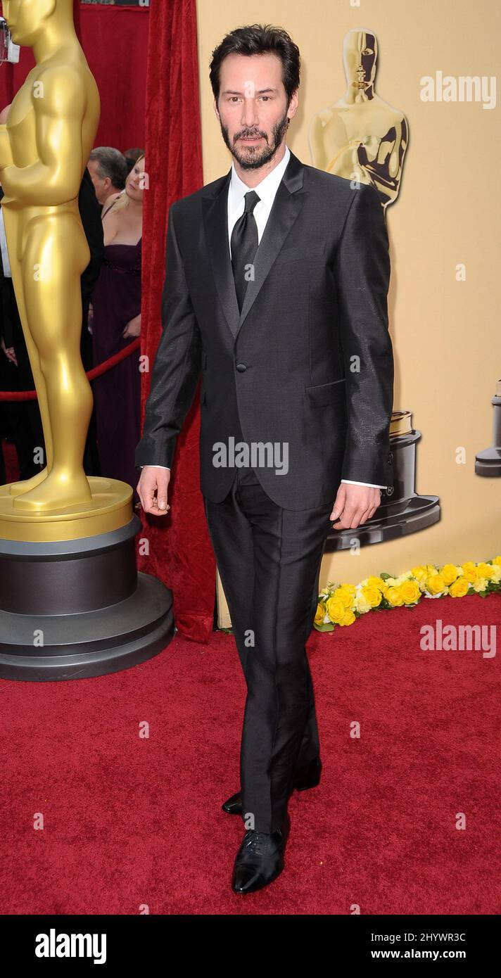 Keanu Reeves arrives at the 82nd Academy Awards at the Kodak Theatre
