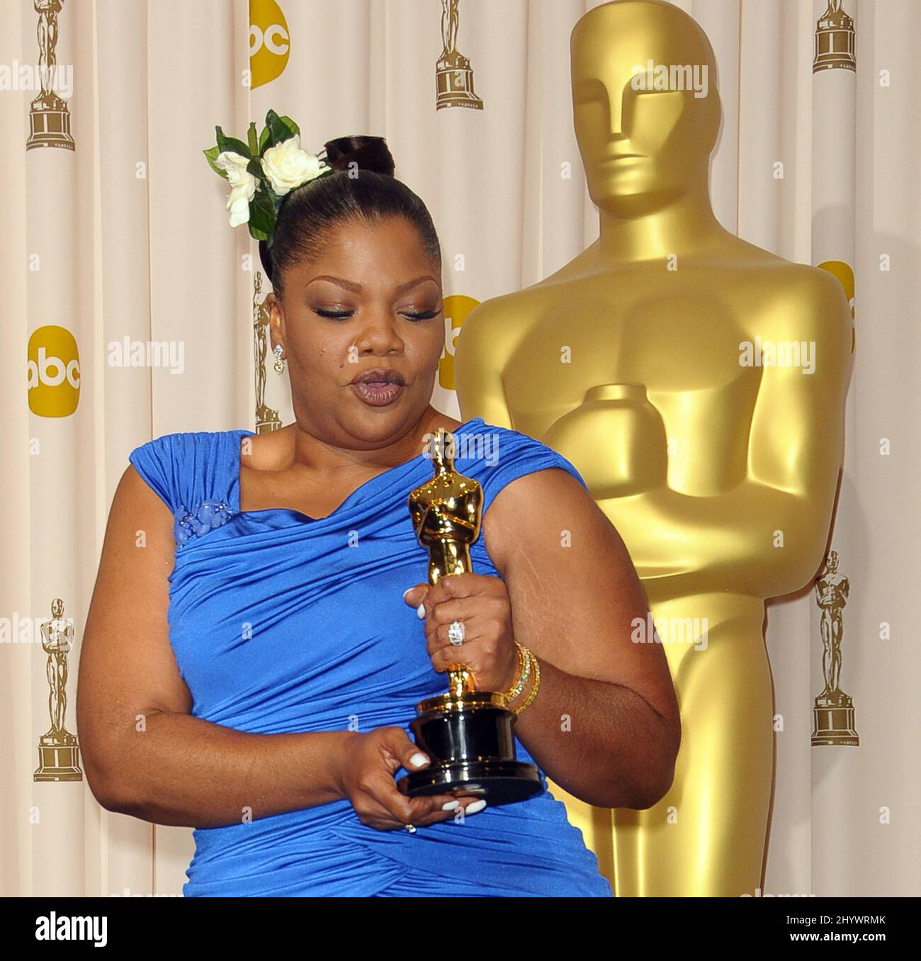 Mo'Nique arriving at the 82nd Academy Awards ceremony, held at the Kodak Theater in Los Angeles. Stock Photo