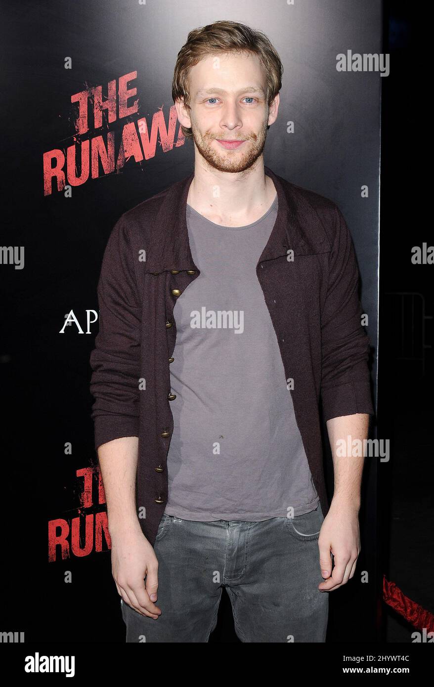 Johnny Lewis attends 'The Runaways' premiere at the ArcLight Cinemas in