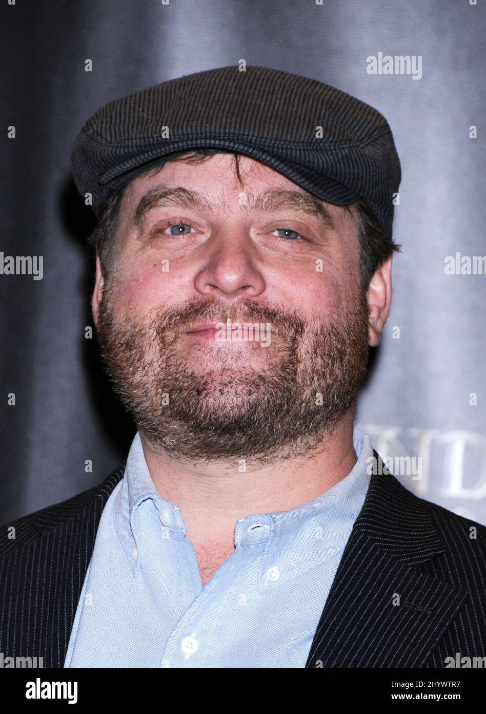 Zach Galifianakis at Warner Bros Pictures ShoWest 'Big Picture 2010' at the Paris Las Vegas Hotel and Casino, Las Vegas, USA Stock Photo