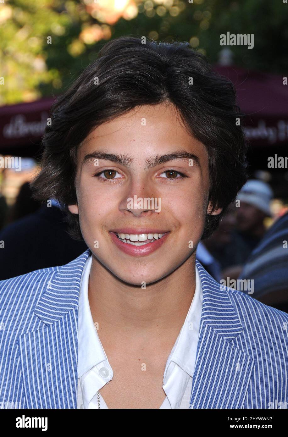 Jake T. Austin at the 'The Perfect Game' premiere, held at the Pacific ...