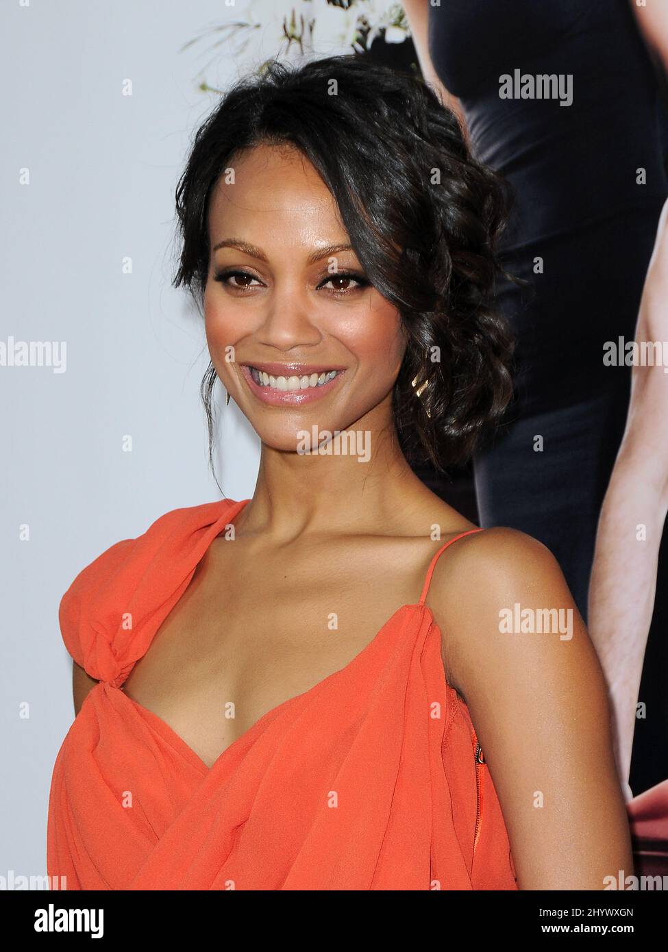 Zoe Saldana during the 'Death at a Funeral' World Premiere, held at the