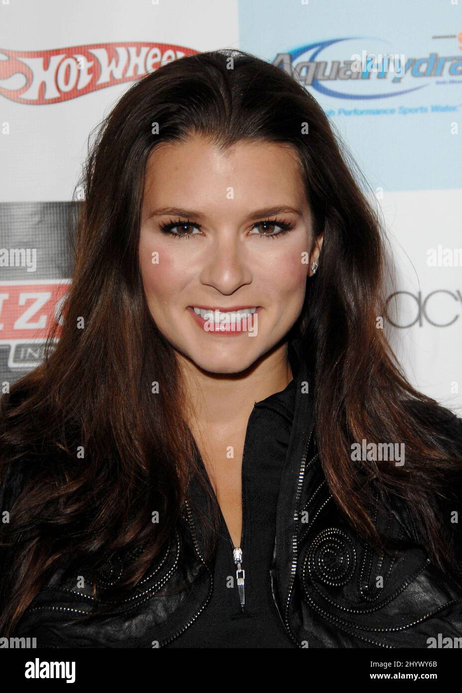 Danica Patrick at the 'Race to Party' red carpet, held at Hollywood and