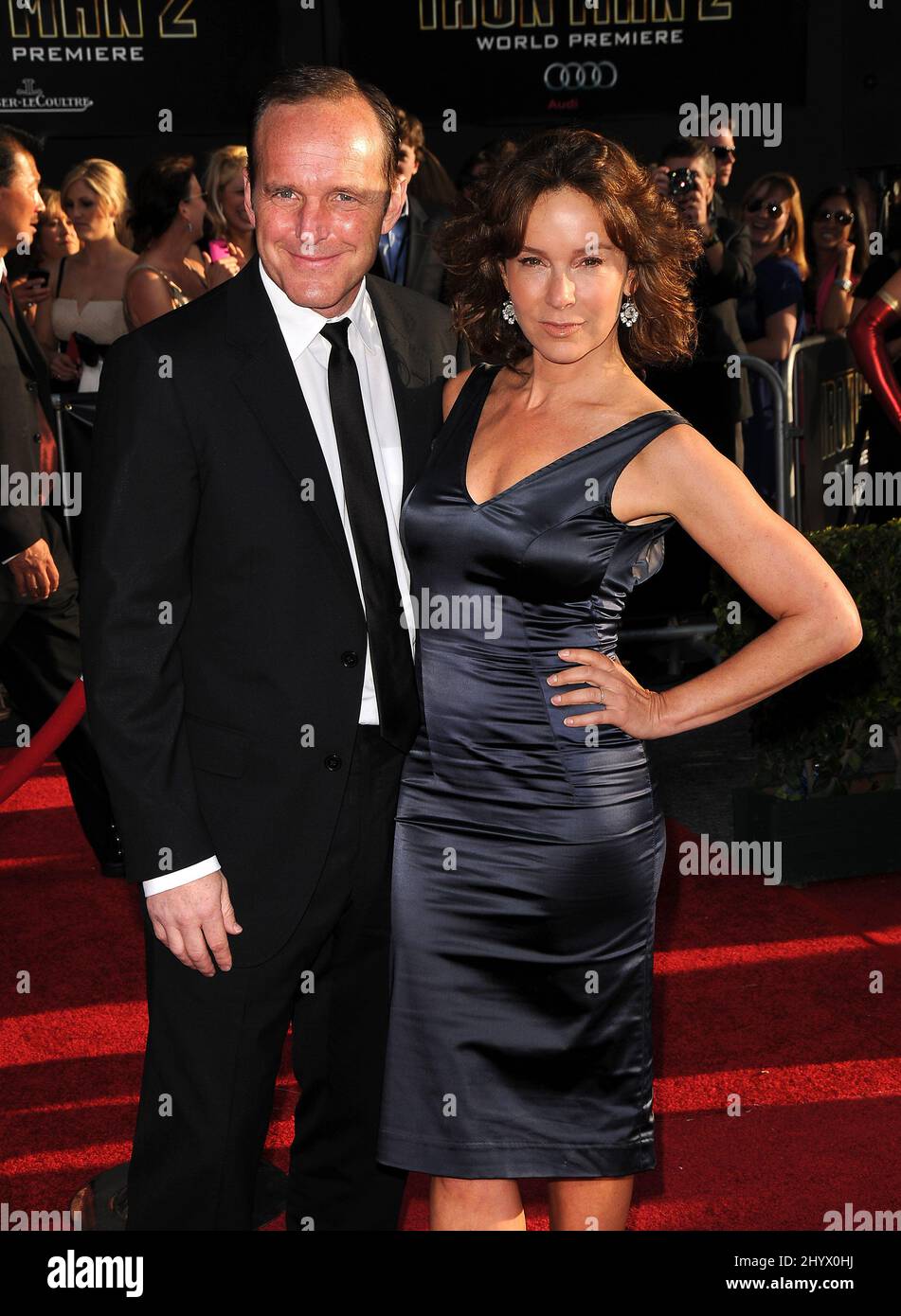 Clark Gregg, Jennifer Grey at the 
