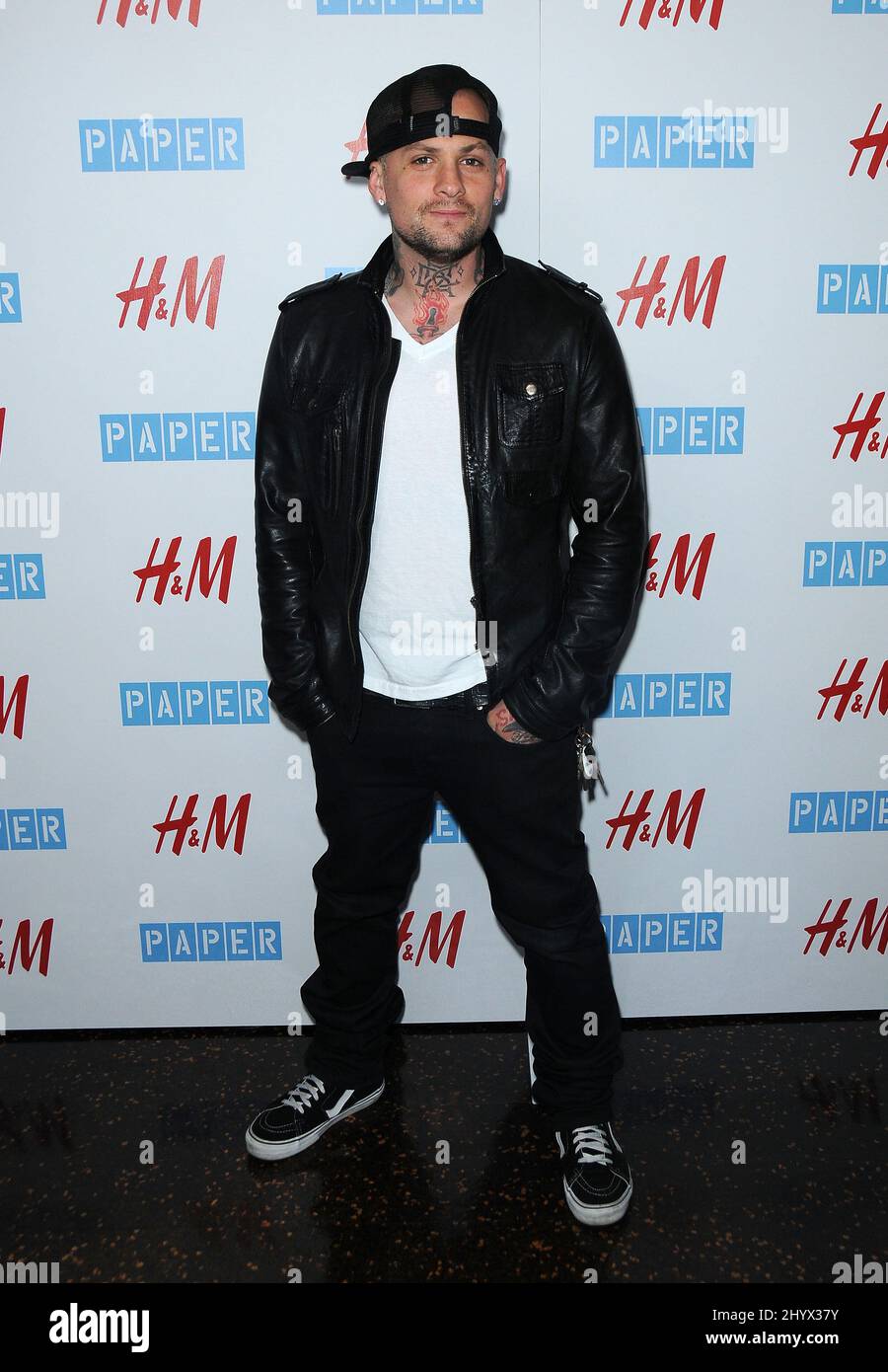 Benji Madden at Paper Magazine's 13th annual beautiful people party, held at the Standard Hotel, West Hollywood. Stock Photo