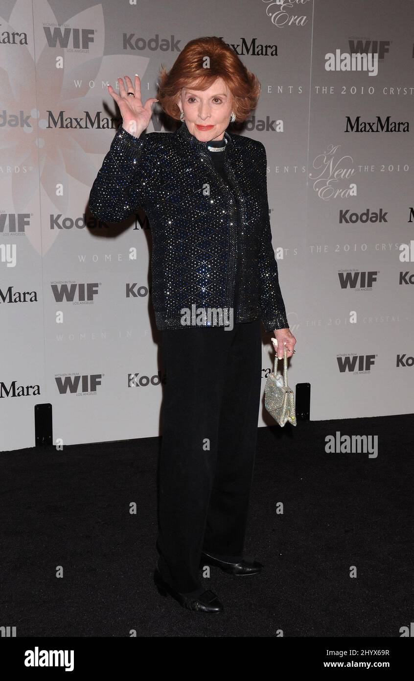 Patricia Barry at the 2010 Crystal and Lucy Awards: A New Era, held at the Hyatt Regency Century Plaza, Century City. Stock Photo
