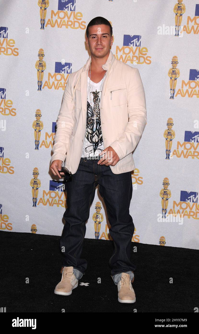Vinny Guadagnino during the MTV Movie Awards 2010 held at the Gibson