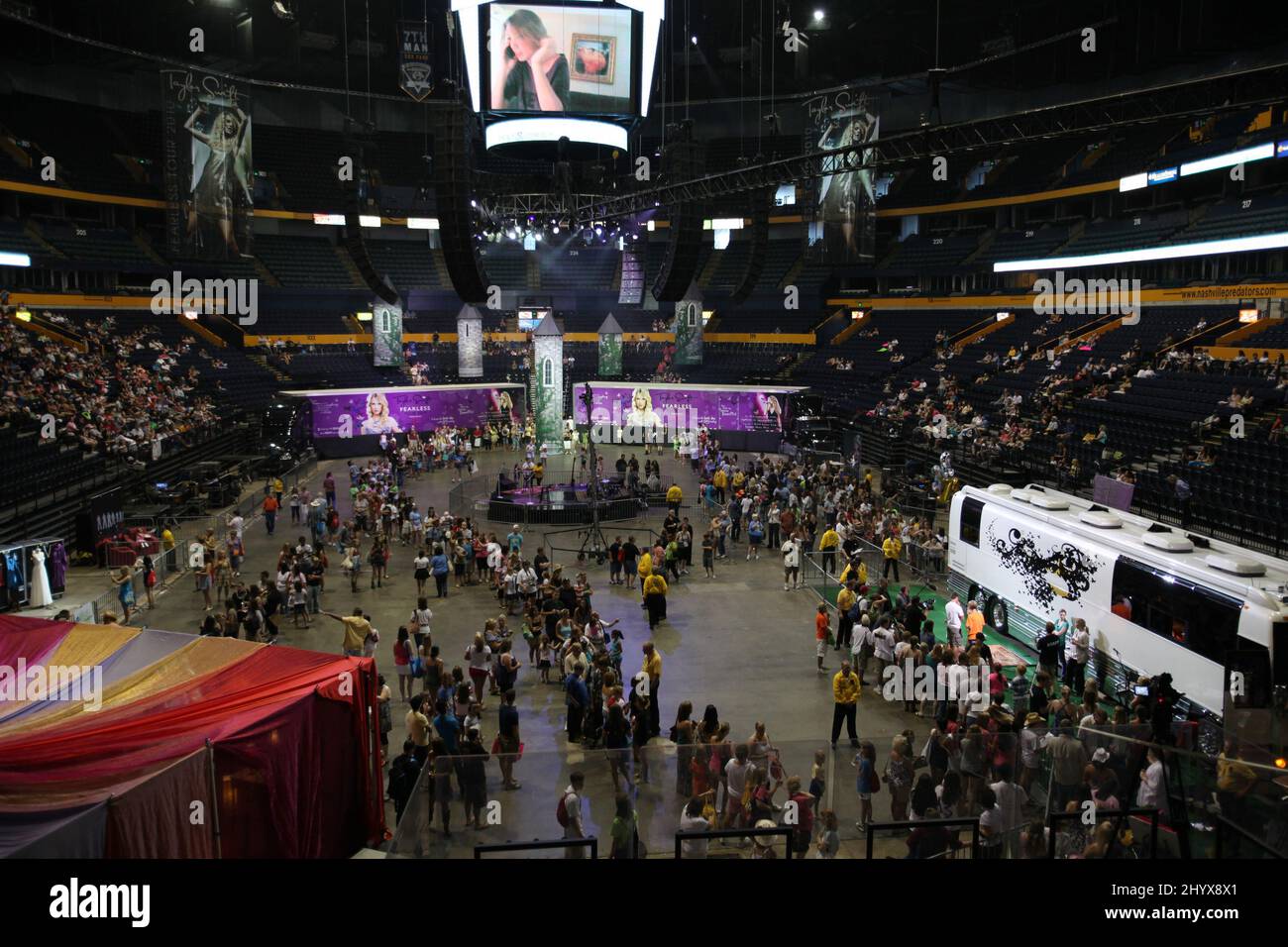 Bridgestone arena nashville arena hi-res stock photography and images -  Alamy