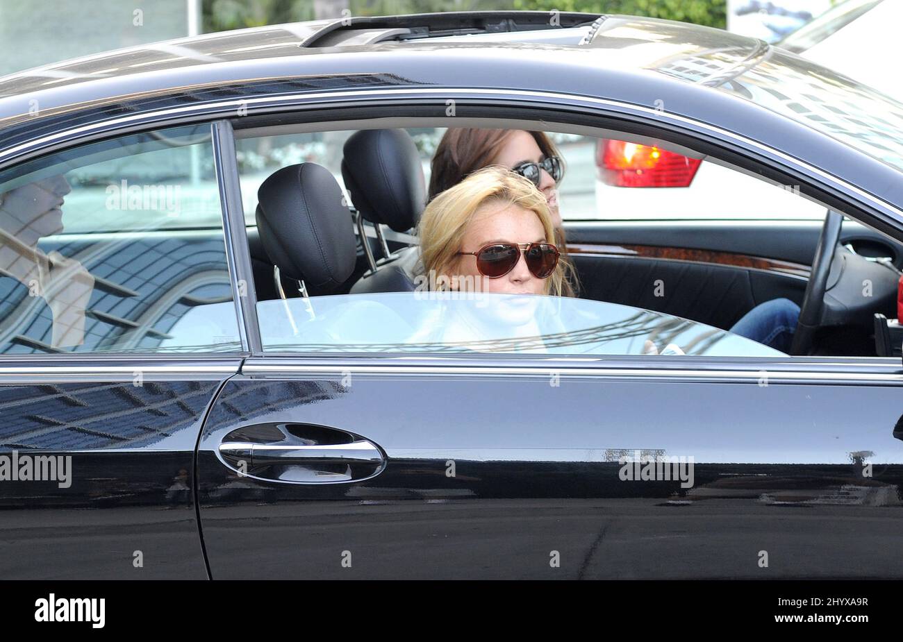 Lindsay Lohan seen on June 22, 2010 in Los Angeles, California. Stock Photo