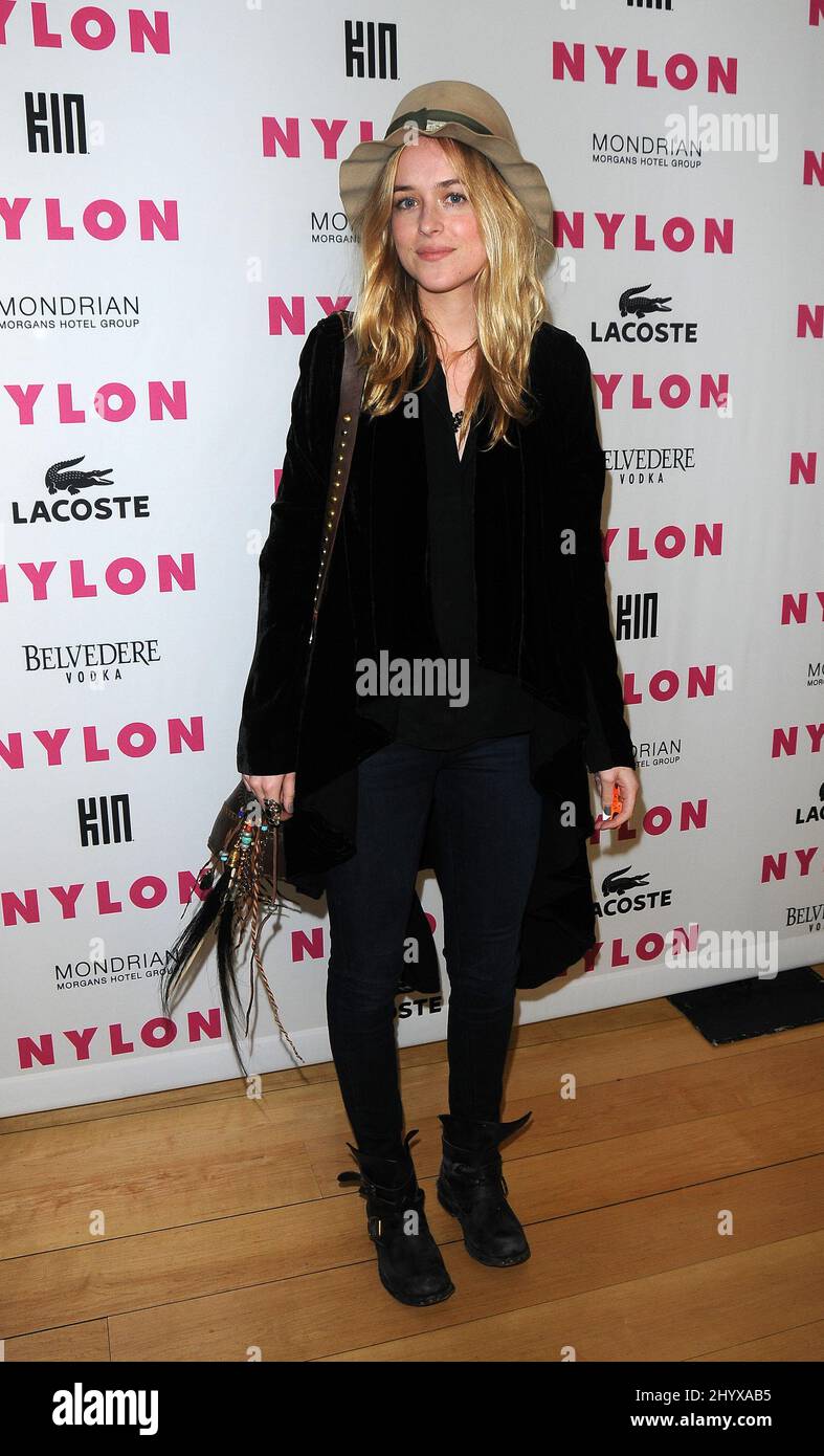 Dakota Johnson at Nylon Magazine's Music Issue Party held at SkyBar at ...