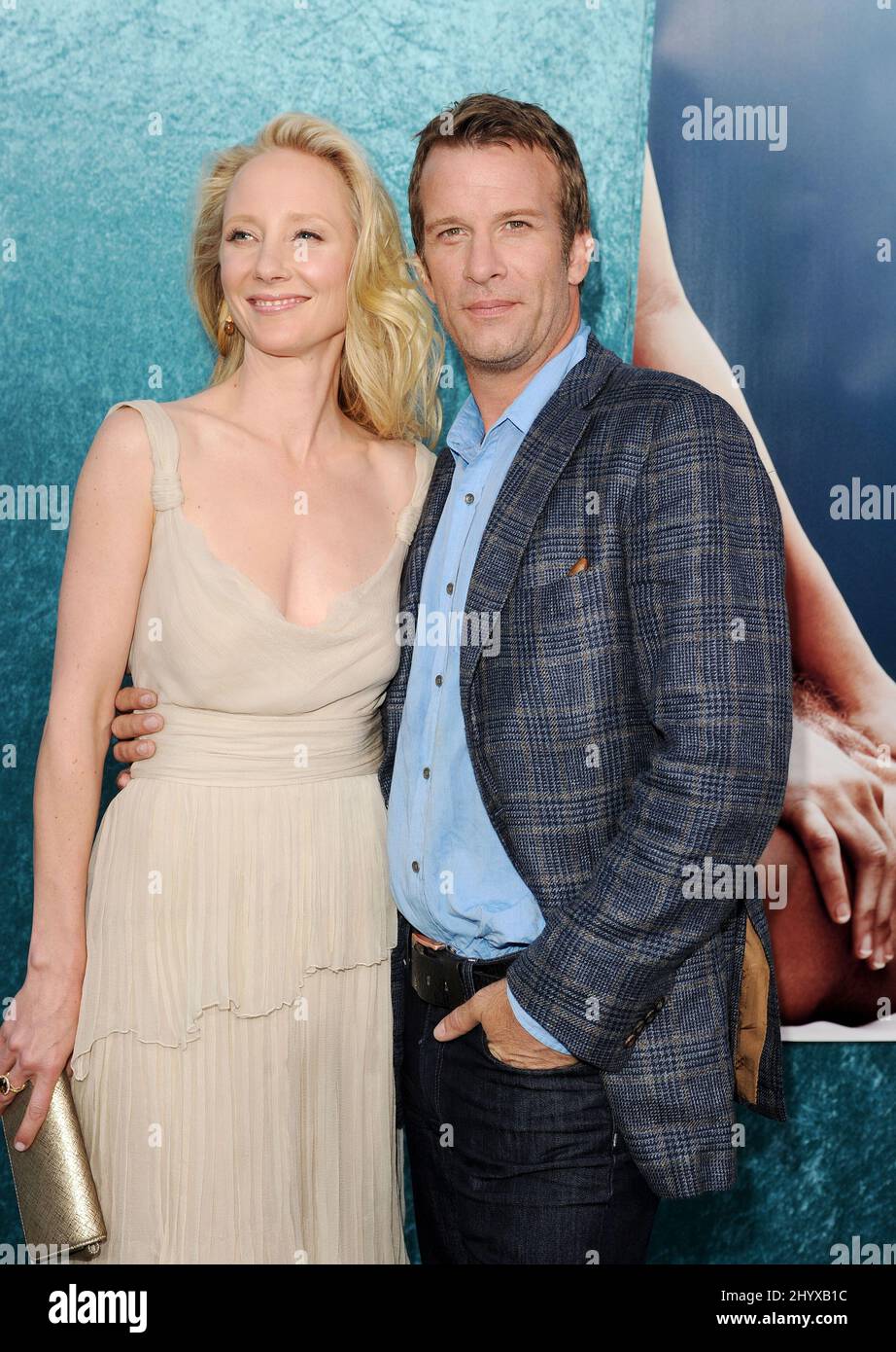 Thomas Jane and Anne Heche at the "Hung" Season 2 Los Angeles Premiere ...